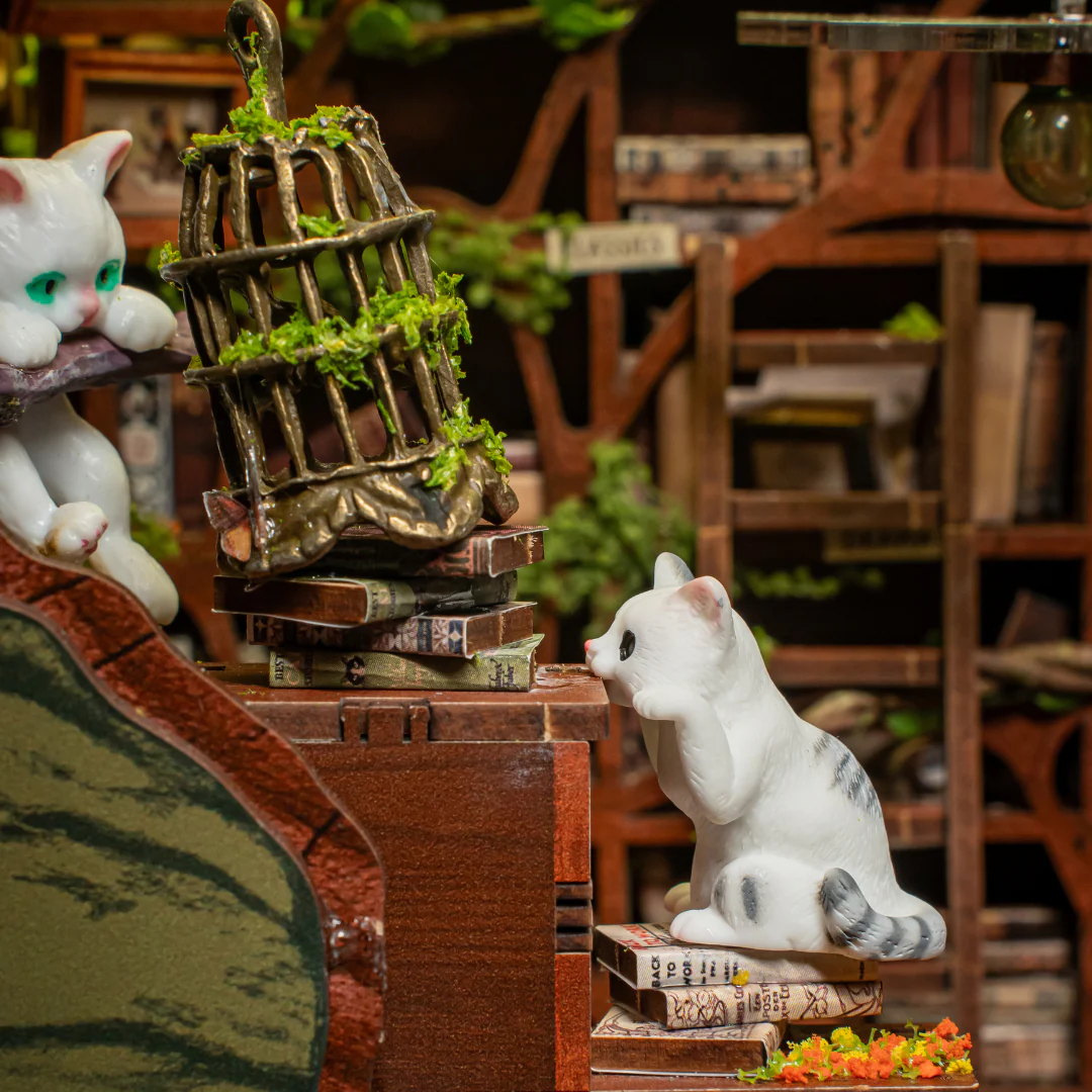 Cats Crossing Book Nook Kit - Image 7