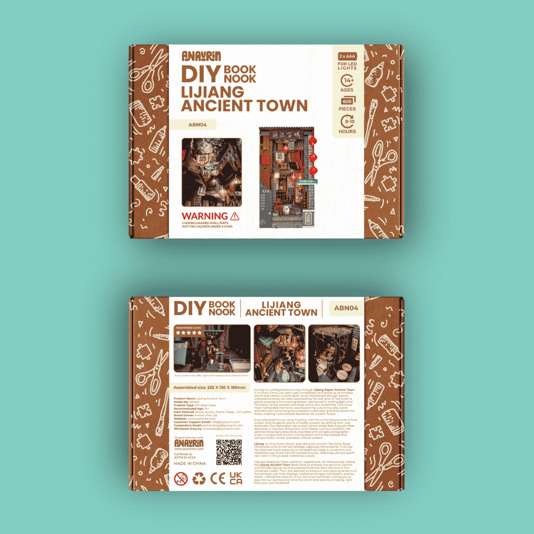 Lijiang Ancient Town Book Nook Kit - Image 15