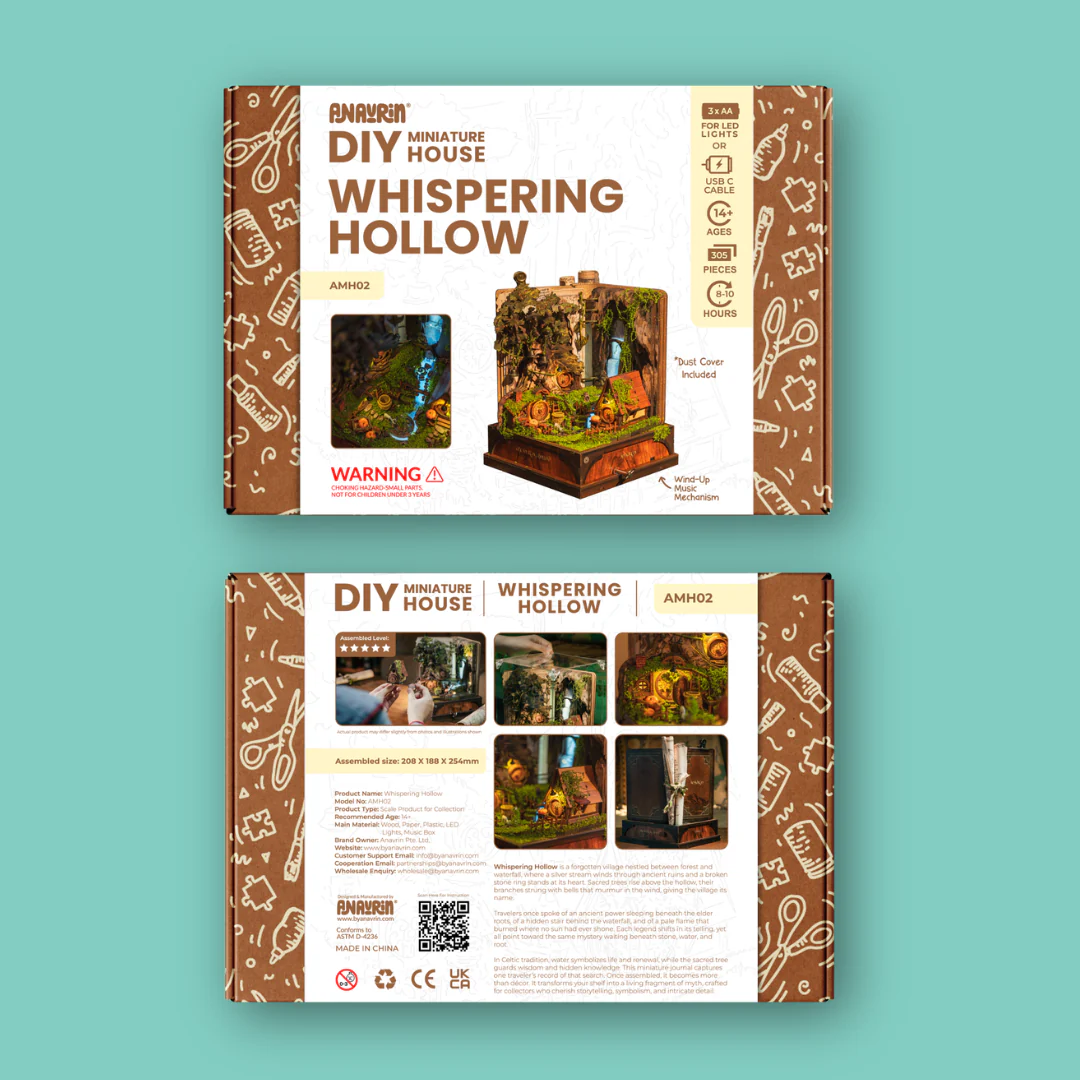 Whispering Hollow Miniature House Kit (Music Box) | Collector's Edition - Image 15
